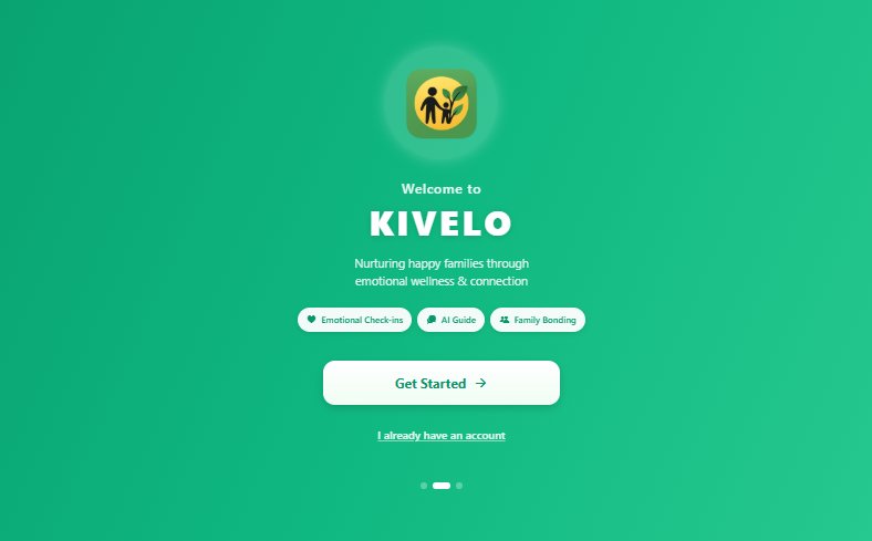 Kivelo — Family Wellness App